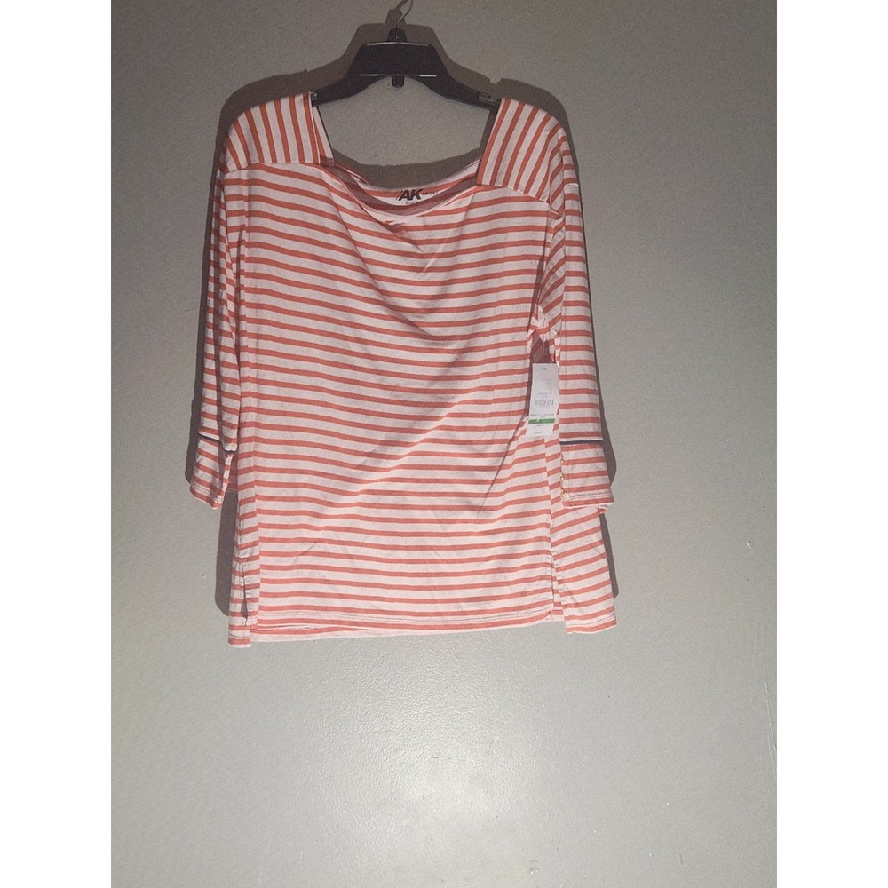 Anne Klain‎ Womens Top Noa Stripes Grenaide Combo Size Large